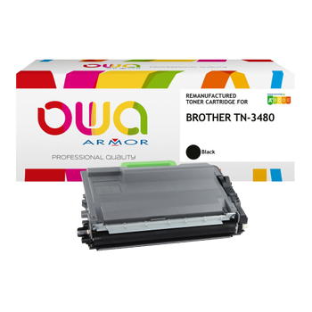 Owa TN-3480 Compatibel Brother Tonercartridge K15964OW Zwart (K15964OW)
