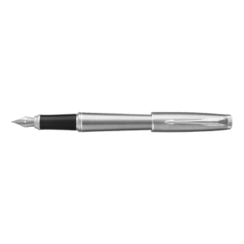 PARKER Urban Niet-intrekbaar Vulpen - Medium Metallic zilver (1931605)