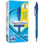 PAPERMATE Flexgrip Ultra Intrekbaar Balpen Blauw 1 mm Medium Balpen 12 Stuks