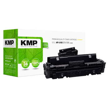 KMP Compatibel HP 410X Tonercartridge CF410A Zwart (2538,3)