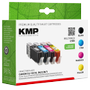 KMP Compatibel Canon CLI-551XL BK/C/M/Y Inktcartridge Zwart, Zwart, Cyaan, Magenta, Geel Multipak  4 Stuks (1520,005)