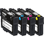 KMP Compatibel Epson 16 Inktcartridge C13T16264012 Zwart, cyaan, magenta, geel Multipak  4 Stuks (1621,485)