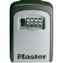 Master Lock Sleutel stortingskluis Combinatieslot 5401EURD 85 x 36 x 119 mm Grijs, Zwart