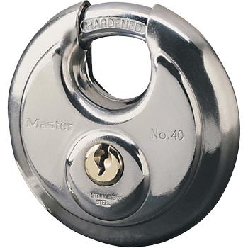 Master Lock Hangslot 40EURD 7 x 2,8 x 9,6 cm Hangslot RVS (Roestvrij staal) Grijs (40EURD)
