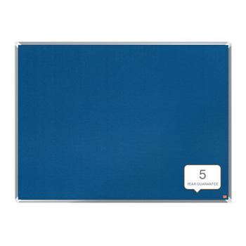 NOBO Premium Plus Vilt Prikbord 120 (B) x 90 (H) cm Blauw (1915189)
