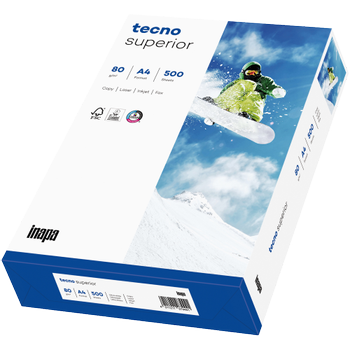 TECNO Superior A4 Kopieerpapier Wit 80 g/m² 500 Vellen (88322180)