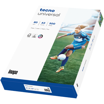 TECNO Universal A3 Kopieerpapier Wit 80 g/m² 500 Vellen (88322259)