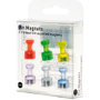 BI-OFFICE Whiteboard-magneten Multikleur IM356601 19 mm 6 Stuks (IM356601)
