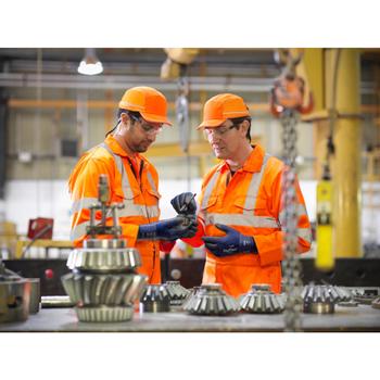 Ansell HyFlex Cut Resistant Werkhandschoenen Nitrile Maat 7 Donkerblauw 12 Paar (11561070)