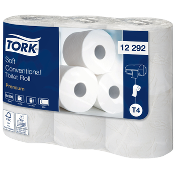 Tork Premium Toiletpapier 2-laags 12292 48 Rollen à 200 Vellen (12292)