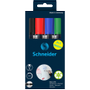 SCHNEIDER Maxx 290 96082000 Whiteboard-marker Kleurenassortiment Breed Viltstift 2 - 3 mm 4 Stuks (129084)