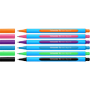 SCHNEIDER Slider 96081099 Niet-intrekbaar Balpen Kleurenassortiment 0,7 mm Extra breed Balpen 6 Stuks (152284)