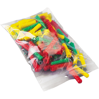 RAJA LDPE (Lagedichtheidpolyetheen) Gripzakken Transparant 15 x 20 cm 1000 Stuks (PBAG73)