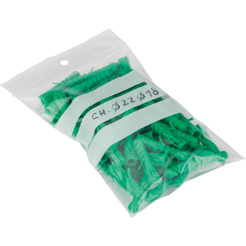 RAJA LDPE (Lagedichtheidpolyetheen) Gripzakken Transparant 10 x 15 cm 1000 Stuks (PBAG8B)