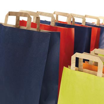 RAJA Draagtas 90 g/m² Rood 32 x 16 x 39 cm 50 Stuks (PP32KR)