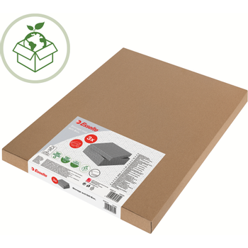 ESSELTE Home Opberg- en Geschenkdoos 628281 Klein 100% Gerecycled Karton Grijs 200 x 255 x 150 mm 3 Stuks (628281)