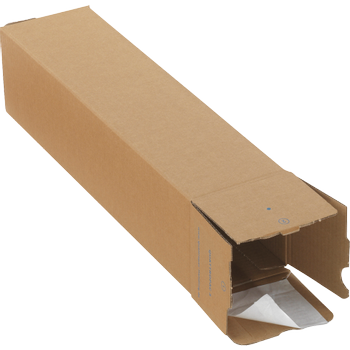 RAJA verzendkoker kubusvormig 500 (L) x 105 (Ø) mm tabsluiting bruin 10 stuks (QP3R)