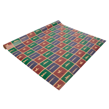 SIGEL Cadeaupapier Papier Bruin, Groen, Rood (GP122)