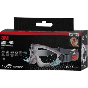 3M Veiligheidsbril 2891C1 PC (Polycarbonaat)-lens Transparant (7100331662)