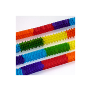 Papstar Slinger Boa Mini 19262 200 cm Papier Multikleur Pak van 4