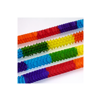 Papstar Slinger Boa Mini 19262 200 cm Papier Multikleur Pak van 4 (19262)