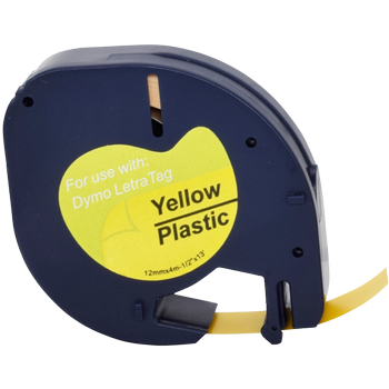 UNBRANDED LT Etiketteertape Compatibel DYMO 91222 5DY91222-WT Zelfklevend 56 mm x 4 m (5DY91222-WT)