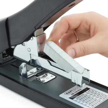 RAPESCO Nietmachine HD-140 Volledig strip 140 Vellen Zwart 923/6, 923/17 Kunststof (1550)