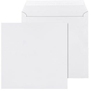 Öki Enveloppen Effen Zelfklevend Wit 50 stuks (45631)