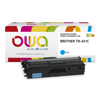Owa TN-421C Compatibel Brother Tonercartridge K20781OW Cyaan (K18058OW)
