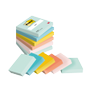 POST-IT Notes 76 x 76 mm Beachside Colour Collection 6 Blokken van 100 Vellen (7100259201)
