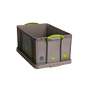Really Useful Box Kunststof Opbergbox 64 l Grijs 44 x 71 x 31 cm (64RDGCB)