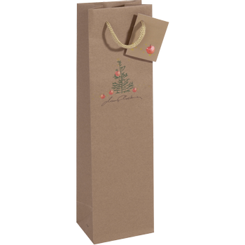 SIGEL Geschenktas Bruin 10 x 8 x 35 cm 5 Stuks (GT042)