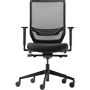 Trendoffice to-sync pro Bureaustoel Synchroonmechanisme Stof 2D armleuning Zwart 125 kg SC 9242 NL12