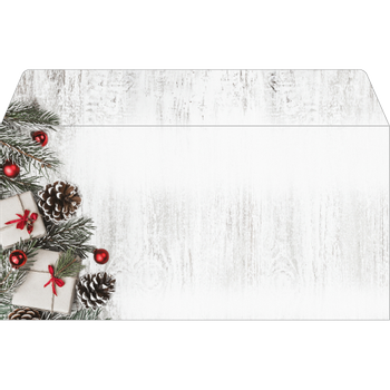 SIGEL Scandinavian Christmas Enveloppen 222,511,1 cm Groen, rood 50 Stuks (DU416)