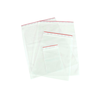UNBRANDED Ritssluiting PP (Polypropeen) Gripzakken Transparant 6 x 8 cm 100 Stuks (090-2345-333.)
