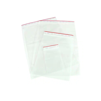 UNBRANDED Gripzakken Ritssluiting PP (Polypropeen) Transparant 4 x 6 cm 100 Stuks (090-2345-311.)