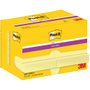 POST-IT Super Sticky Notes 622-12SSCY 47,6 x 47,6 mm 90 Vellen per blok Geel Vierkant Effen Pak van 12 (7100290190)