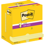 POST-IT Super Sticky Z-notes R350-12SSCY 76 x 127 mm 90 Vellen per blok Geel Pak van 12 (7100290171)