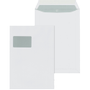 Mail Media Enveloppen Met venster C4  Gegomd Wit 100 g/m² 250 Stuks