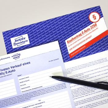 Avery Zweckform Avery Koopcontract A4 Geperforeerd 2256-5 5 Stuks (2256-5)