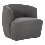 euroseats Copenhagen Fauteuil Vaste armleuning Antraciet Roma 780 x 810 x 750 mm