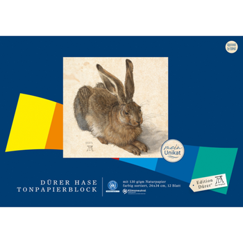 Staufen Dürer Green Knutselpapier 24 x 34 cm 12 vellen 130 g/m² Multikleur (53524)