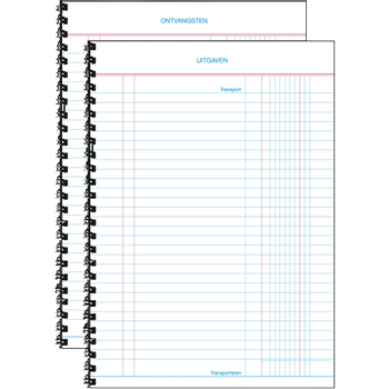 SIGEL Kasboek A5 Niet geperforeerd (30280)