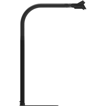 Broadwing Bureaulamp BROADWING TLC 9100 BK Zwart 20,5 W LED 800 x 400 x 600 mm (TLC9100BL)