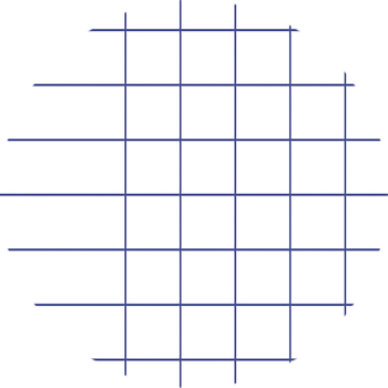 OXFORD Schrijfblok A4 Geruit Dubbele draad aan zijkant Harde achterzijde Bruin 100 pagina's (400143885)