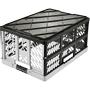 KEEEPER Kunststof Vouwkrat 45 l Lichtzilver 37 x 54 x 28 cm (1,02972E+12)