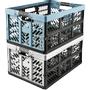 KEEEPER Kunststof Vouwkrat 45 l Lichtzilver 37 x 54 x 28 cm (1,02972E+12)