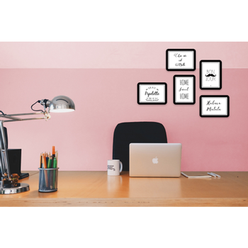 DJOIS Magneto A5 Displayframe Magnetisch Zwart PP, PVC 194977 16,8 (B) x 0,2 (D) x 23 (H) cm 2 Stuks (194977)