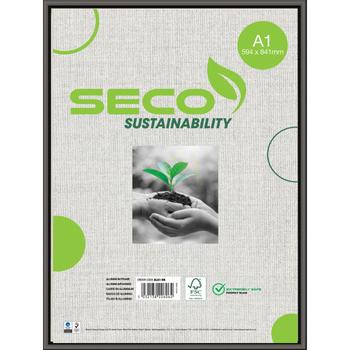 Seco A1 Fotolijst Aluminium ALA1-BK 60,4 (B) x 2,1 (D) x 85 (H) cm (ALA1-BK)