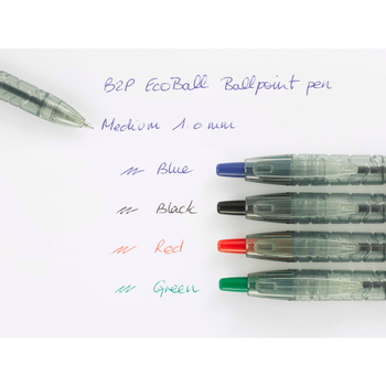 PILOT Balpen Rood 0.4 mm Medium Kegelvormig Recycled (2014702)